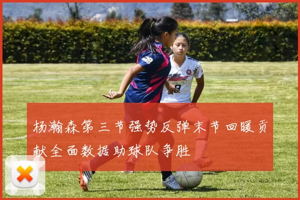 杨瀚森第三节强势反弹末节回暖贡献全面数据助球队争胜