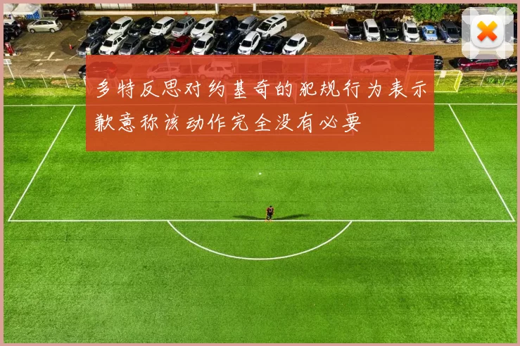 多特反思对约基奇的犯规行为表示歉意称该动作完全没有必要